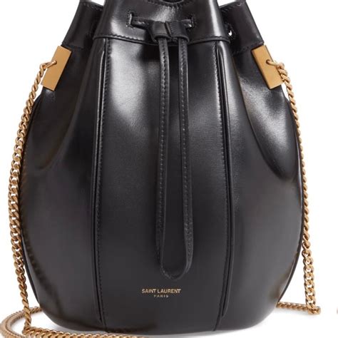 ysl talitha small bucket bag|Saint Laurent Talitha Small YSL Monogram North/South Fringe .